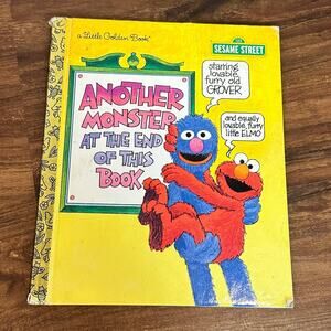 Another Monster At the End of This Book Sesame Street Little Golden 1996 Vintage